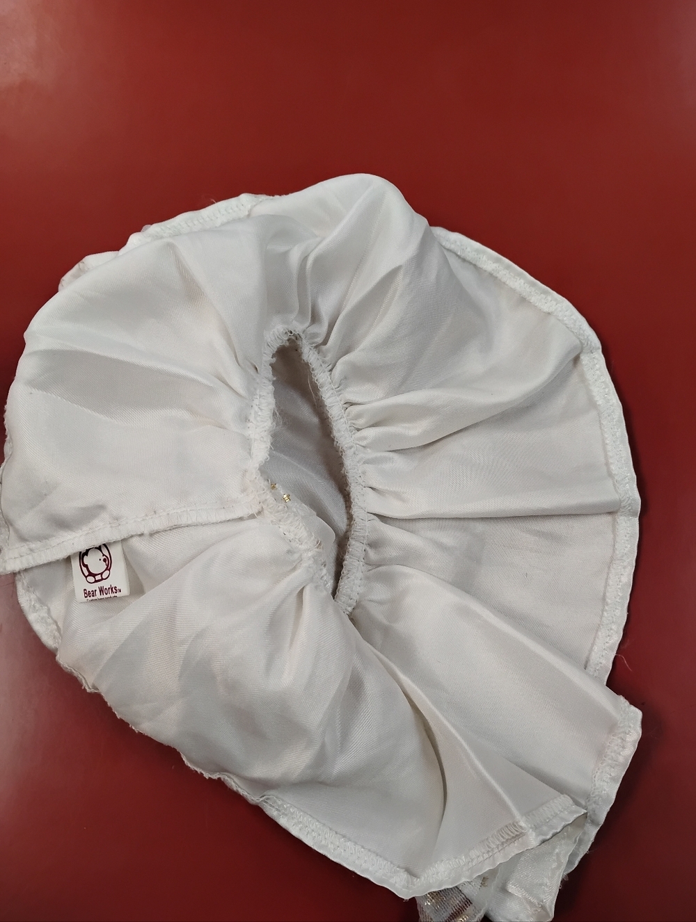 Bear Works White Dress With Gold Stars - Picture 4 of 5